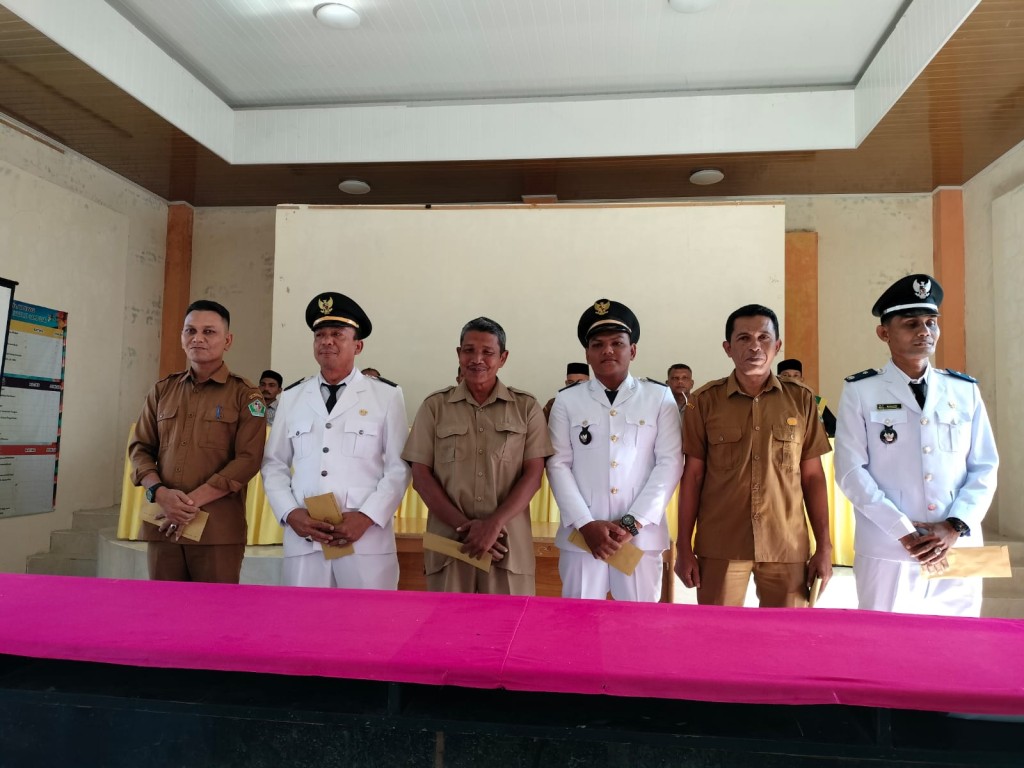 Pelantikan Keuchik baru periode tahun 2026-2031